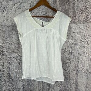 NWT Prana white Blossom top